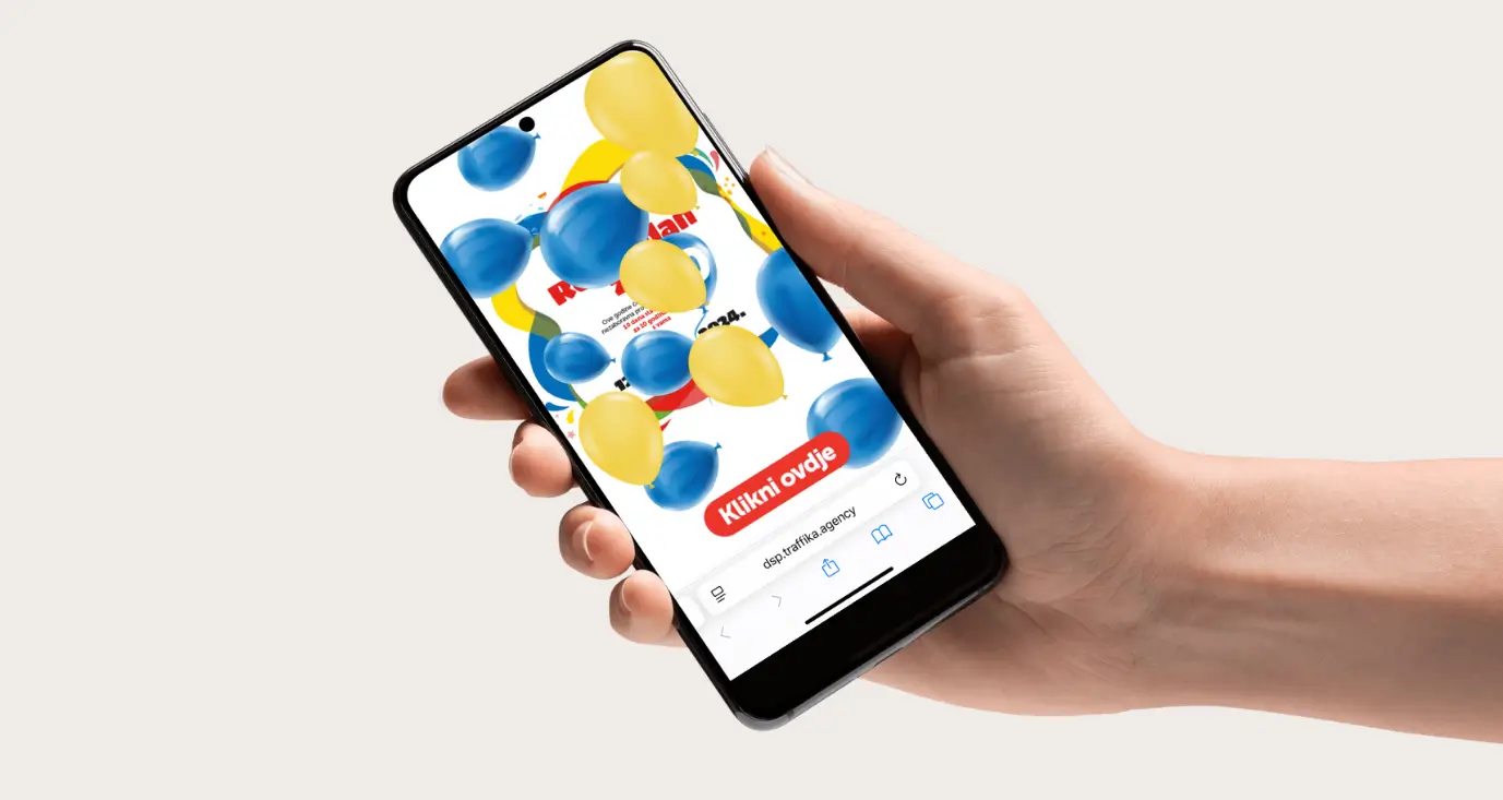 interaktivni programmatic banner za 10. lumini rođendan